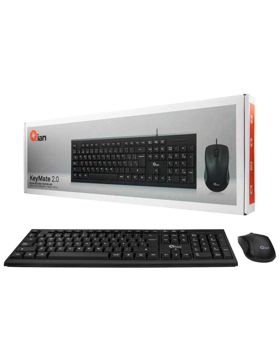 Mouse y teclado QKX-WRESP-01-BK 7
