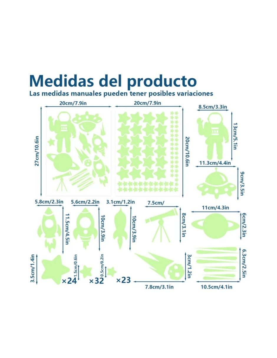 Set de pegatinas antideslizantes 2