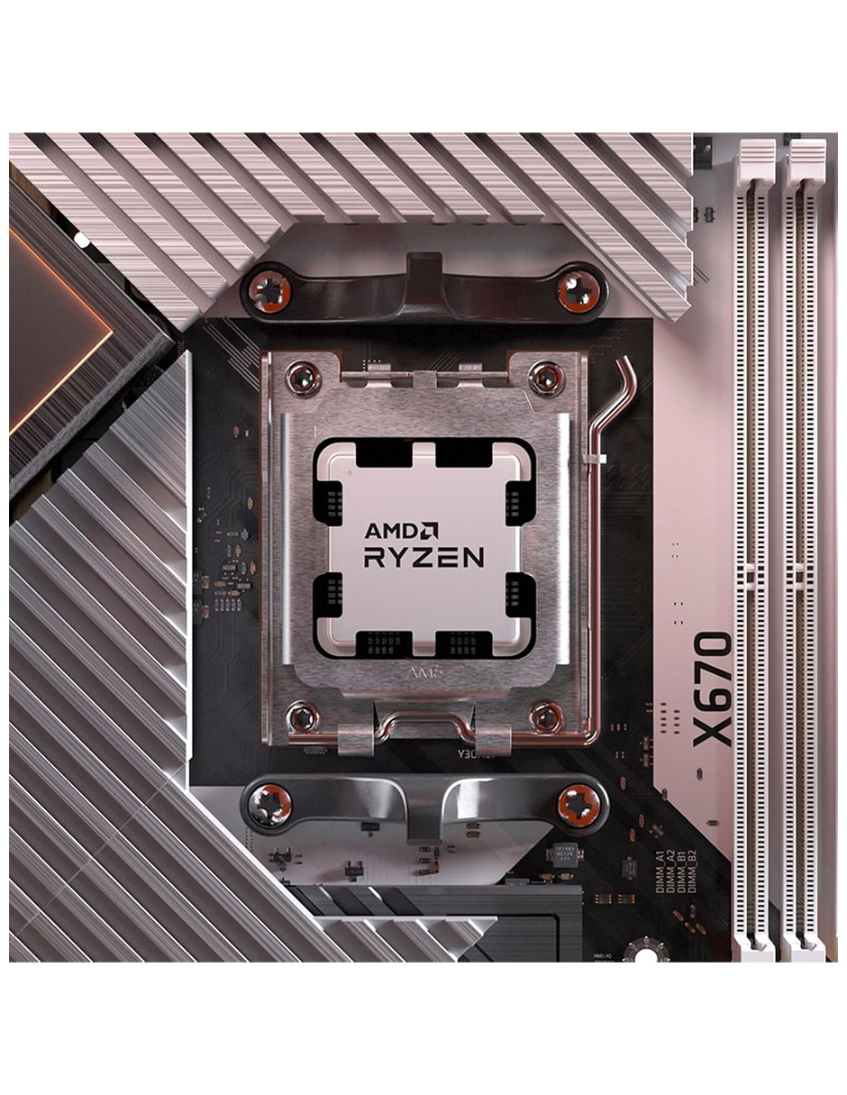 Procesador Ryzen 7 8700G con 8 núcleos 3