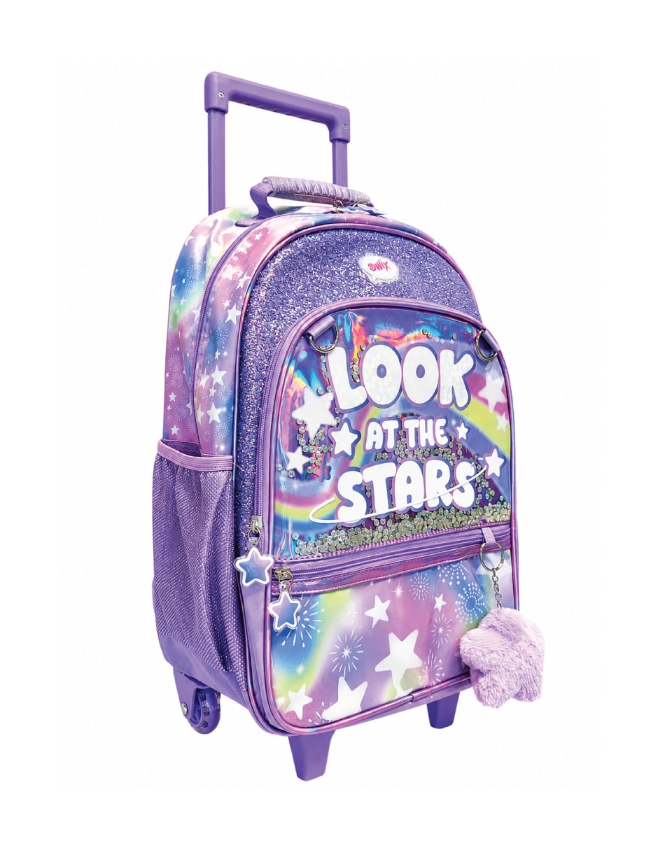 Mochila escolar con ruedas Onix para Niña
