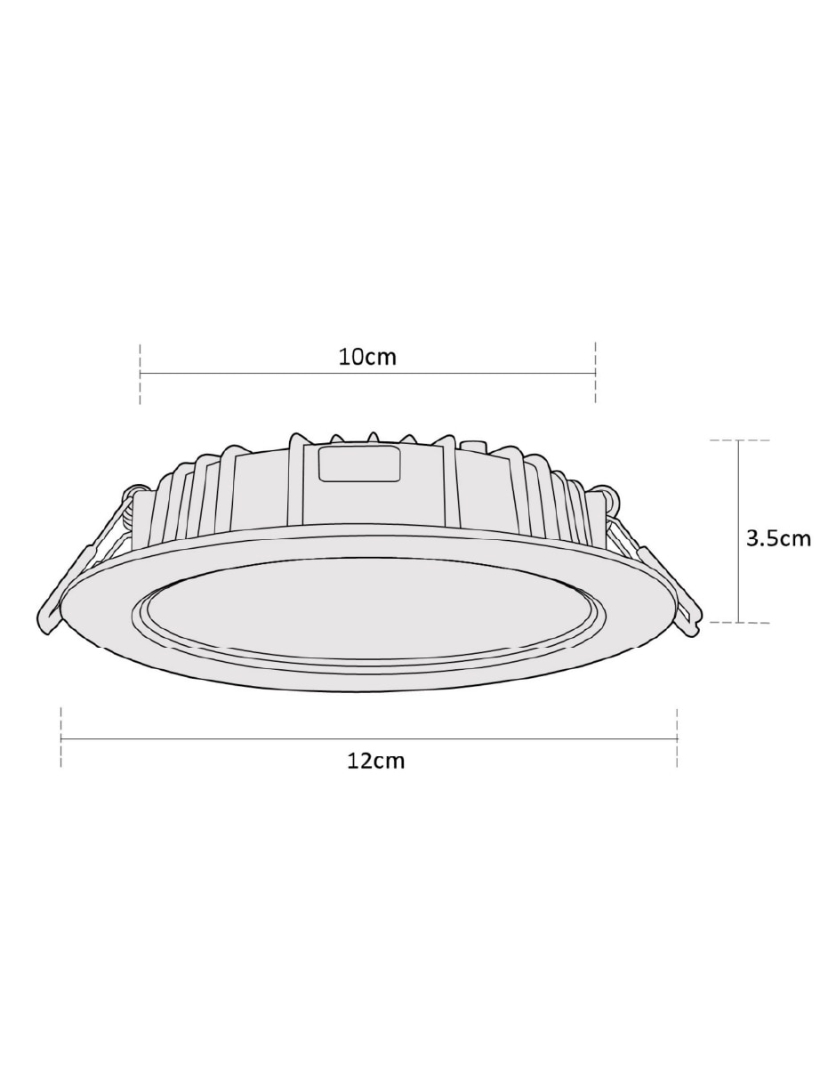 Lámpara LED Slim Dim Cct 8
