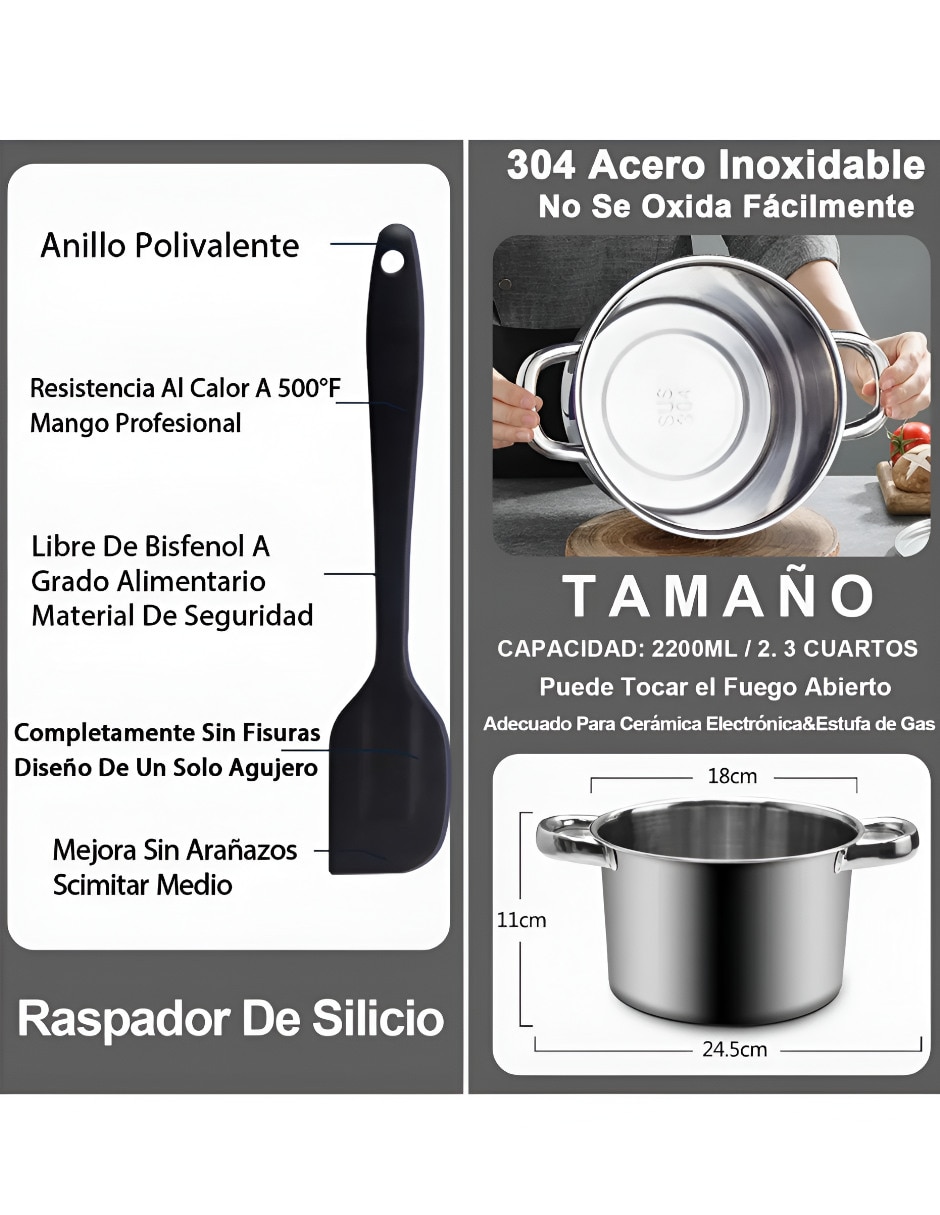 Set de ollas 5