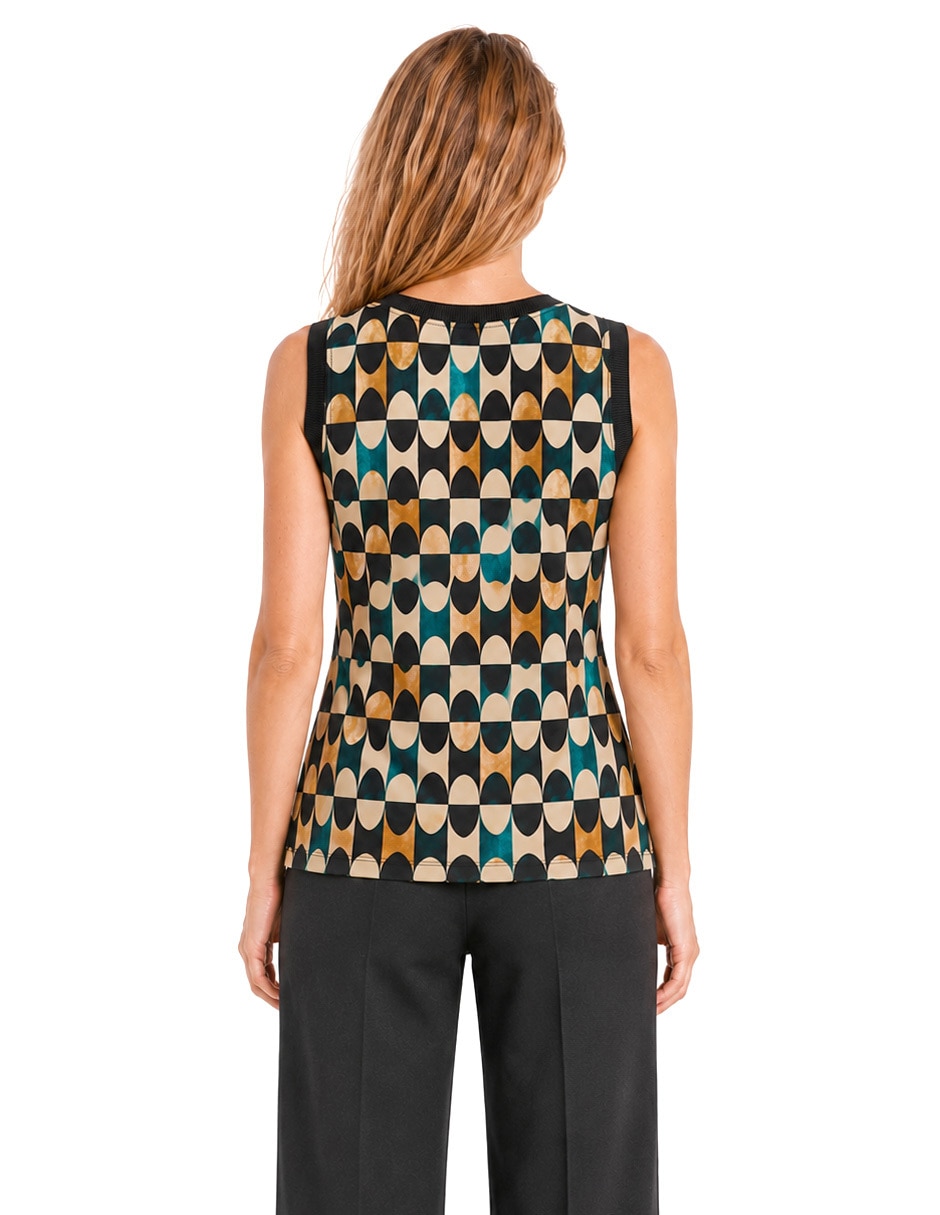 Blusa foley's manga sin manga para mujer