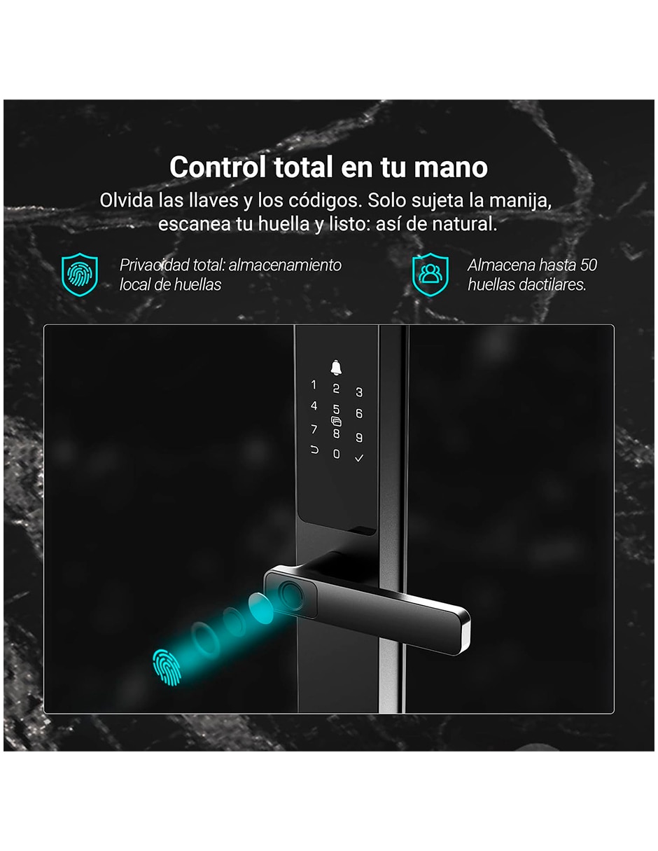 Cerradura Digital CS-Y2000-R100 de Biométrica 8
