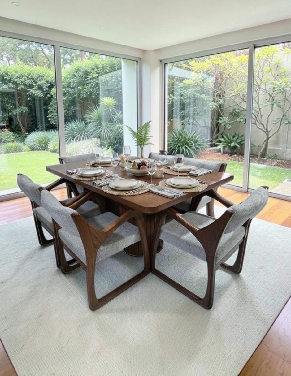 Comedor para 6 personas de madera 2