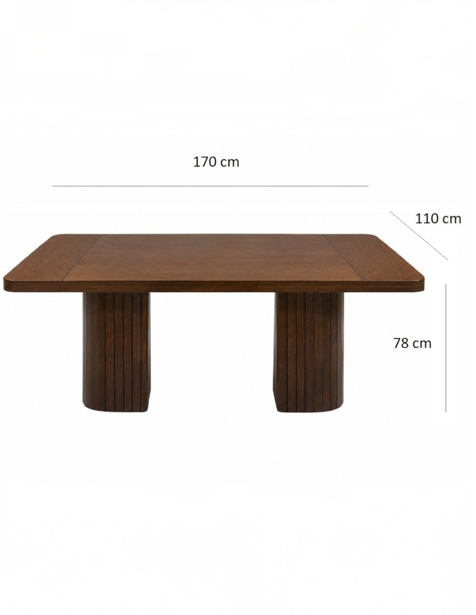 Comedor para 6 personas de madera 3
