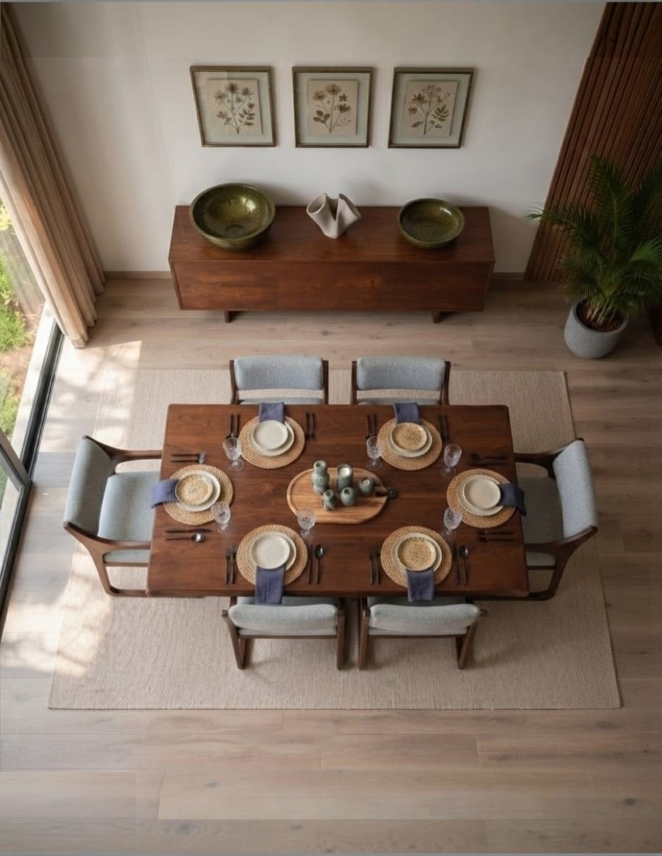 Comedor para 6 personas de madera Comedor para 6 personas de madera