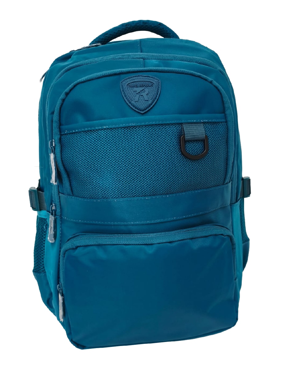 Mochila escolar Travel Republic TRSB060AZ impermeable para mujer