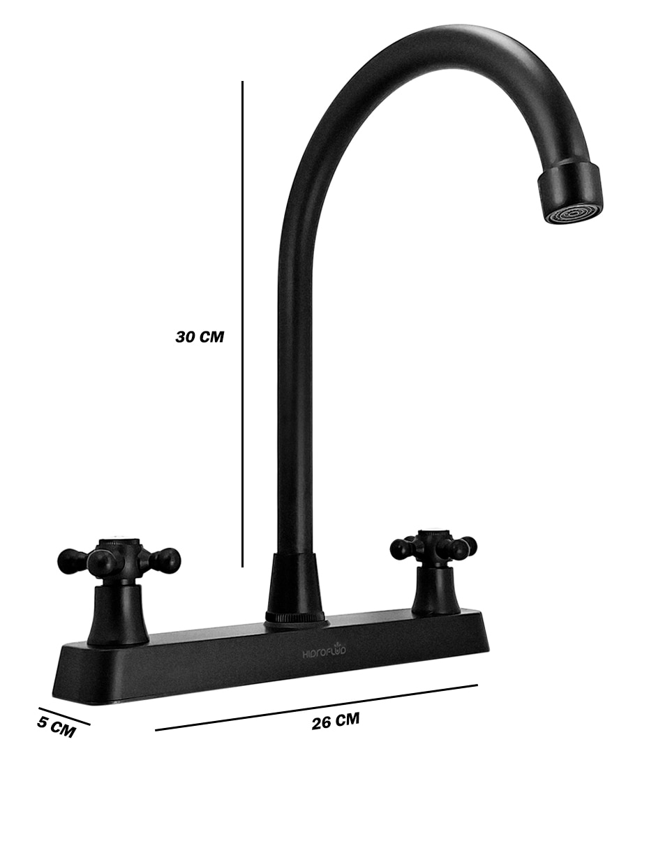 Llave mezcladora para cocina Hidroflud