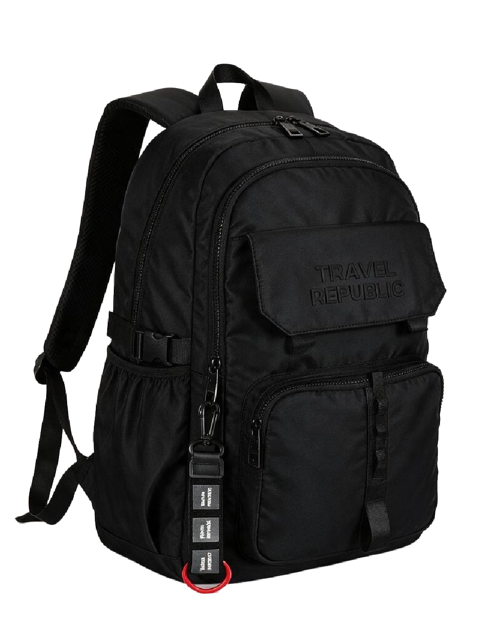 Mochila casual TR-SB071NG impermeable para hombre