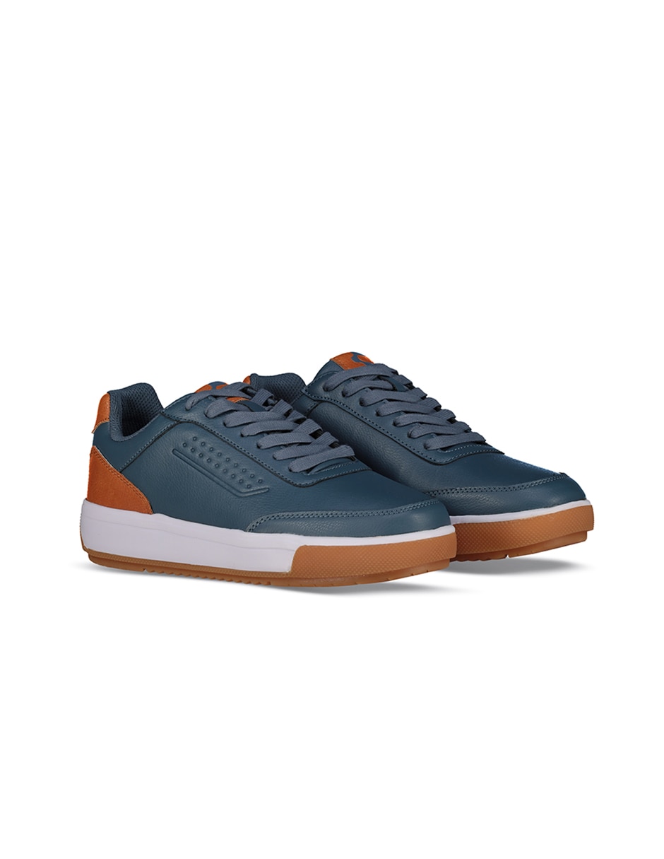 Tenis de piel para hombre 5