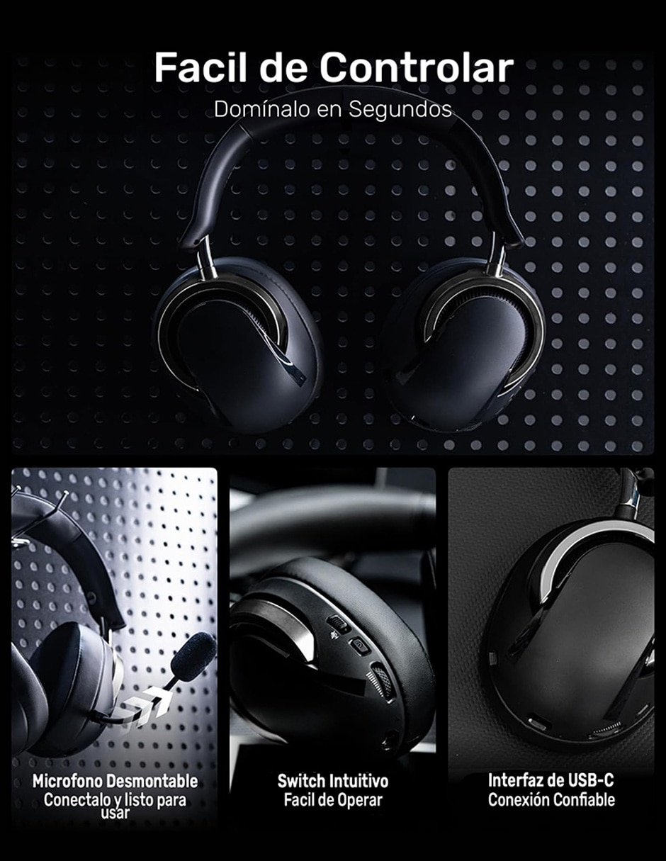 Audífonos gamer alámbricos e inalámbricos A700 2