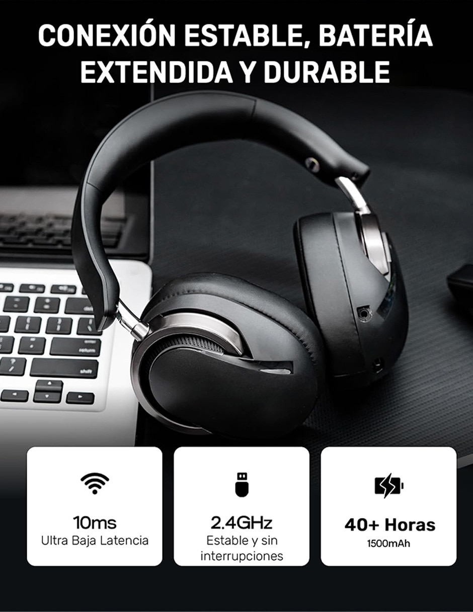 Audífonos gamer alámbricos e inalámbricos A700 8