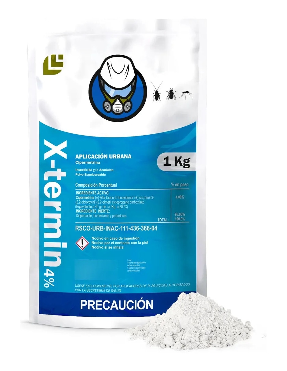 Insecticida para jardín Polvo