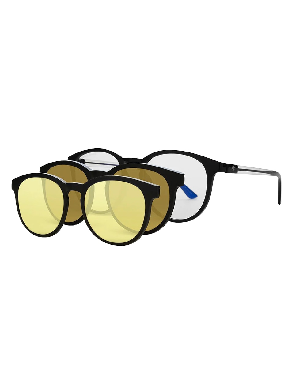 Lentes de sol SuperSight Sistema 3 en 1 Vintage Round para (si aplica) Unisex Lentes de sol SuperSight Sistema 3 en 1 Vintage Round para (si aplica) Unisex