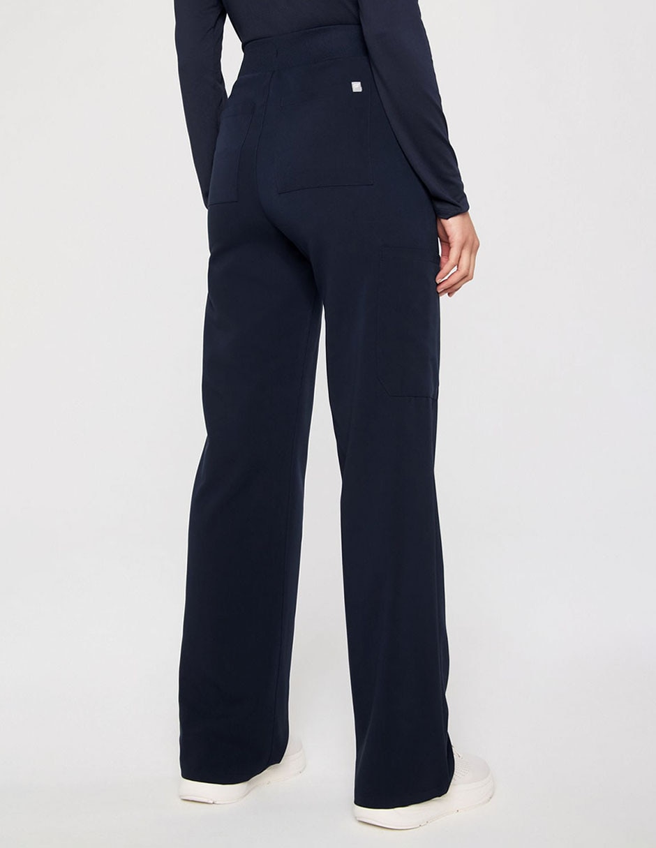 Pants regular Scrub con agujeta para mujer 3