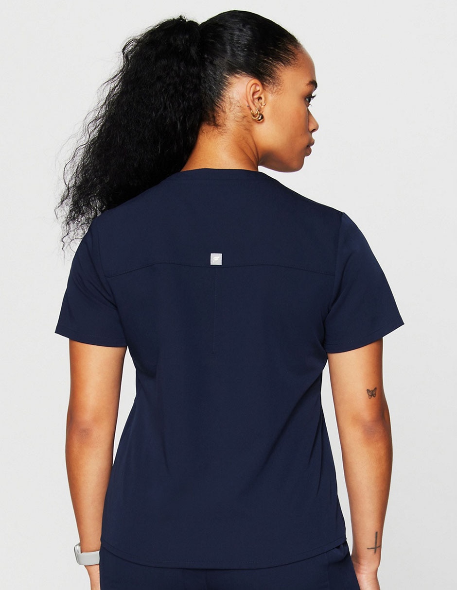 Playera manga corta cuello v mujer 4