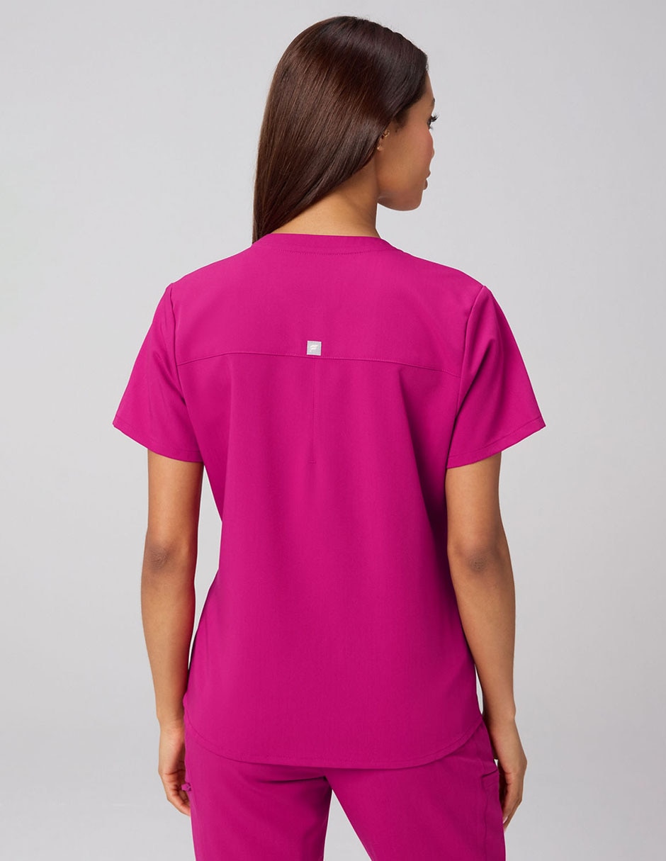 Playera manga corta cuello v mujer 5