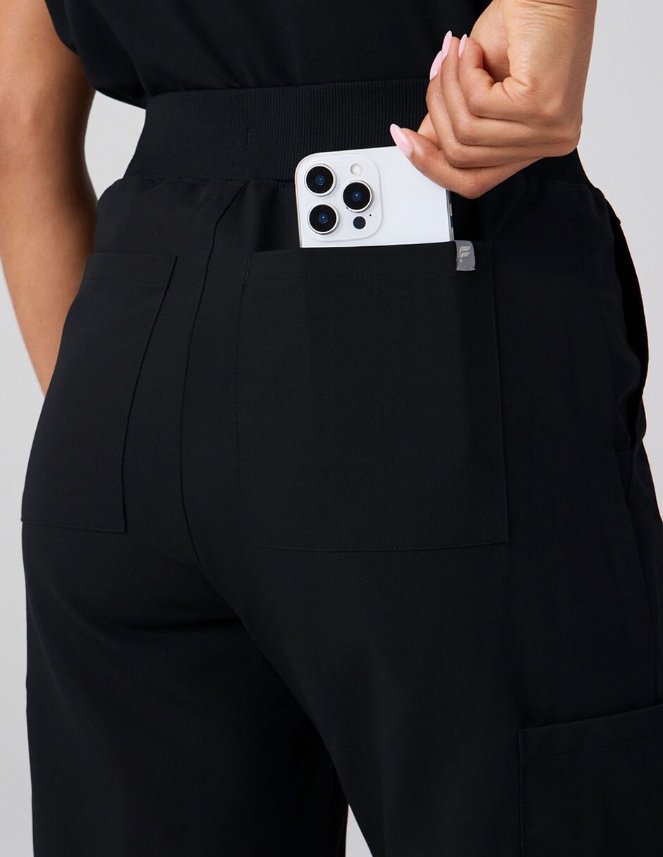 Pants regular Scrub con agujeta para mujer 4