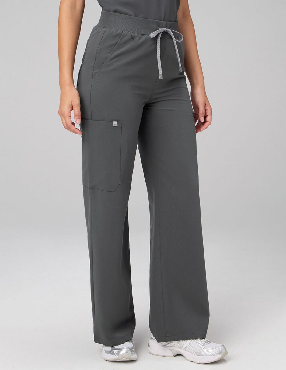 Pants regular con agujeta para mujer