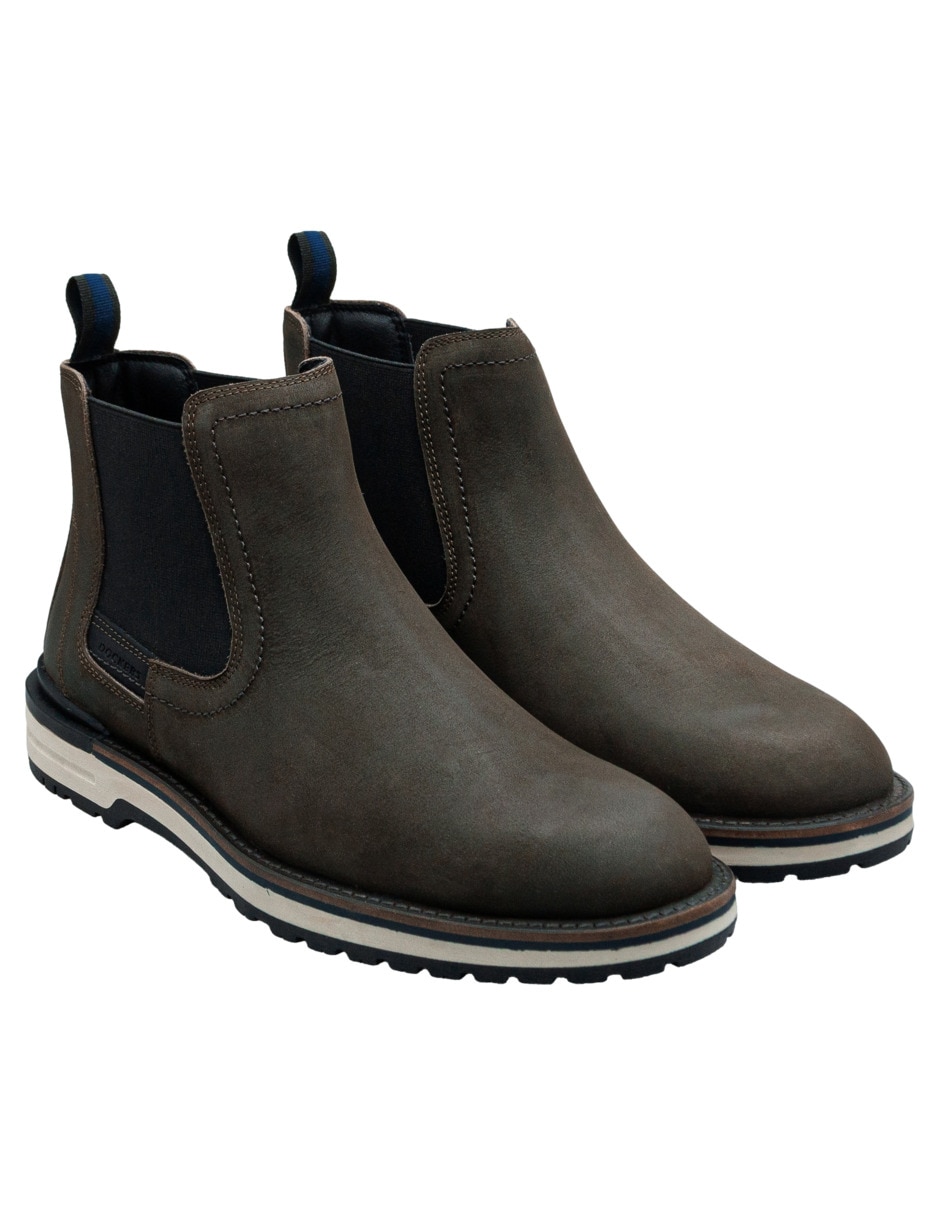 Botín de piel para hombre Botín de piel para hombre