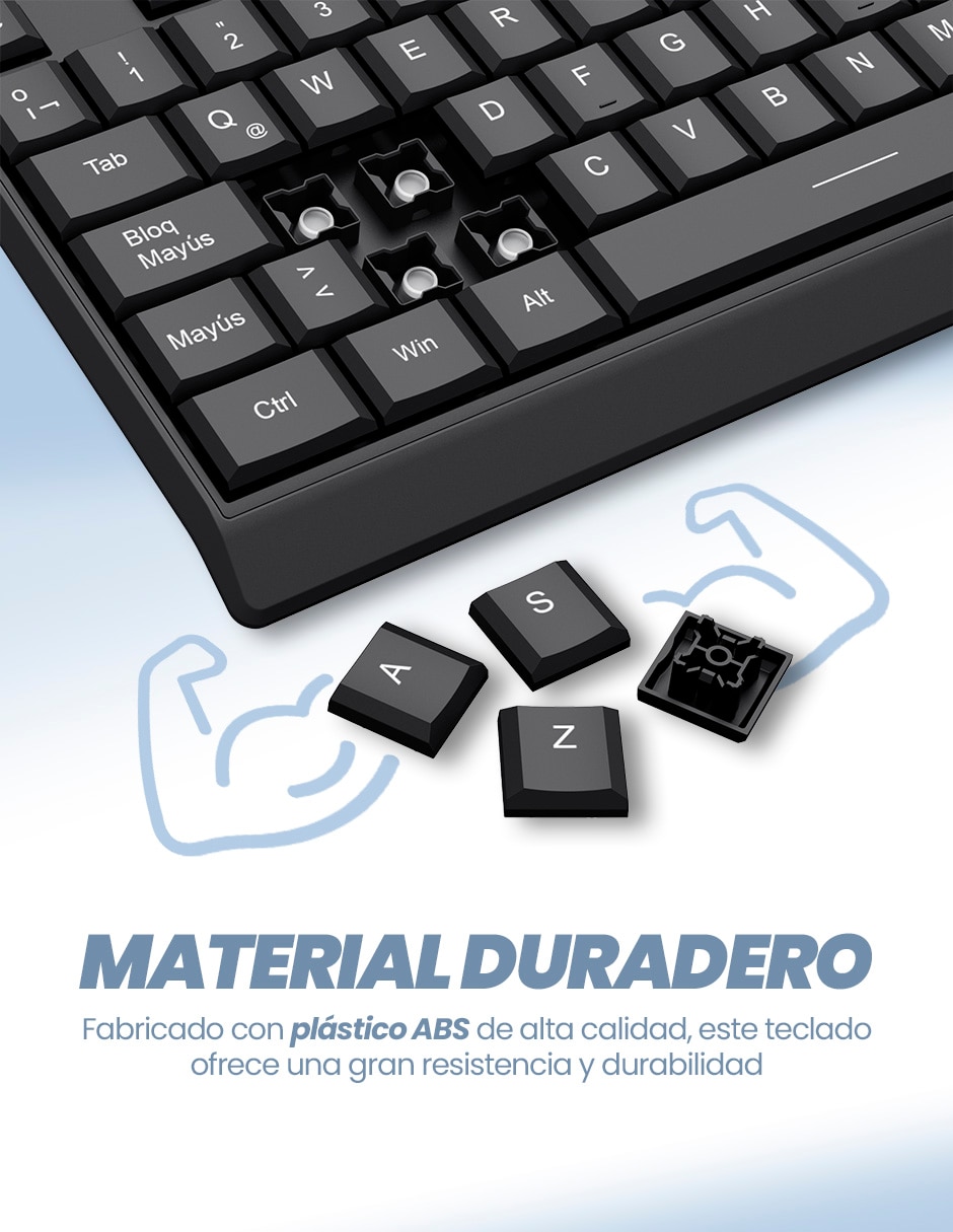 Teclado Inalámbrico BK-8345 2