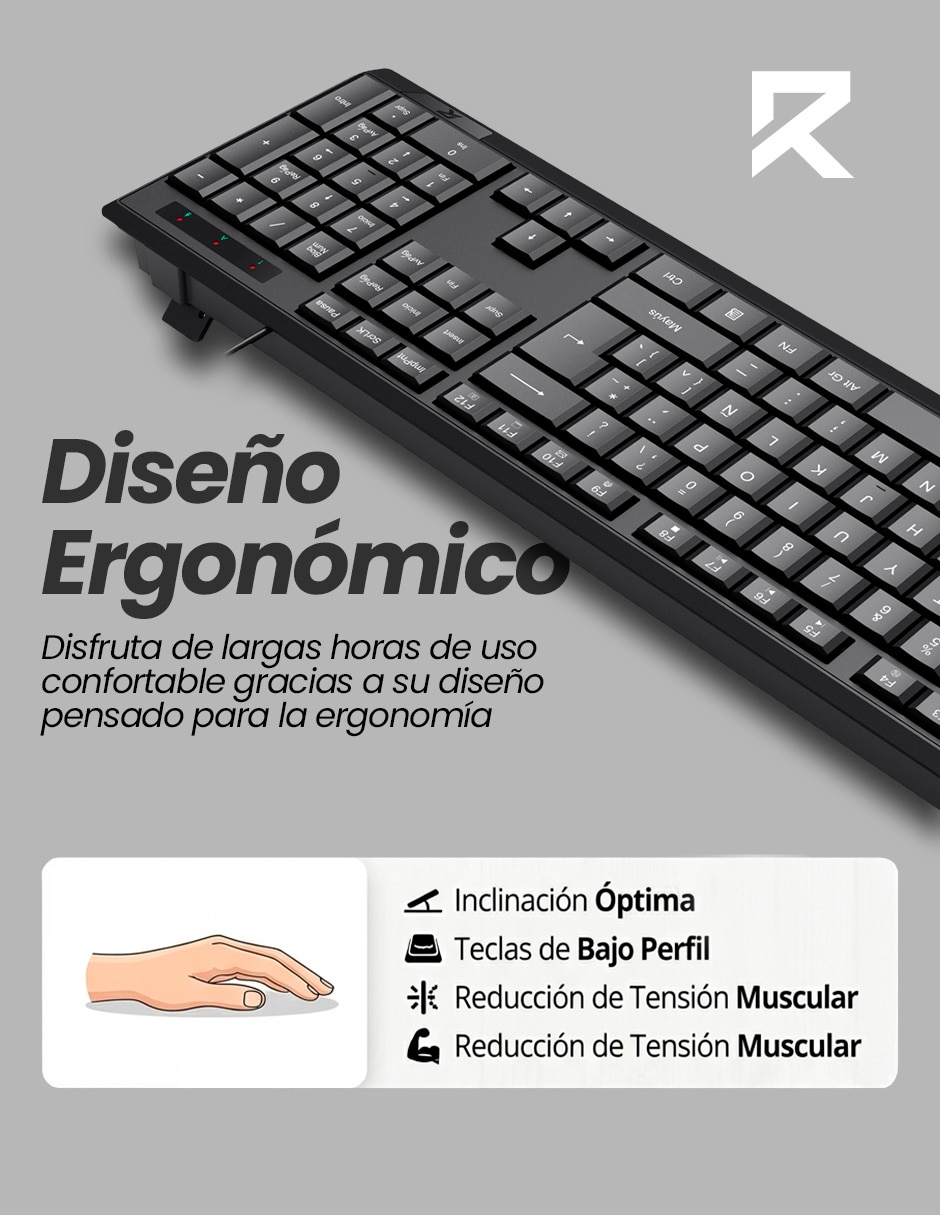 Teclado Inalámbrico BK-8345 3
