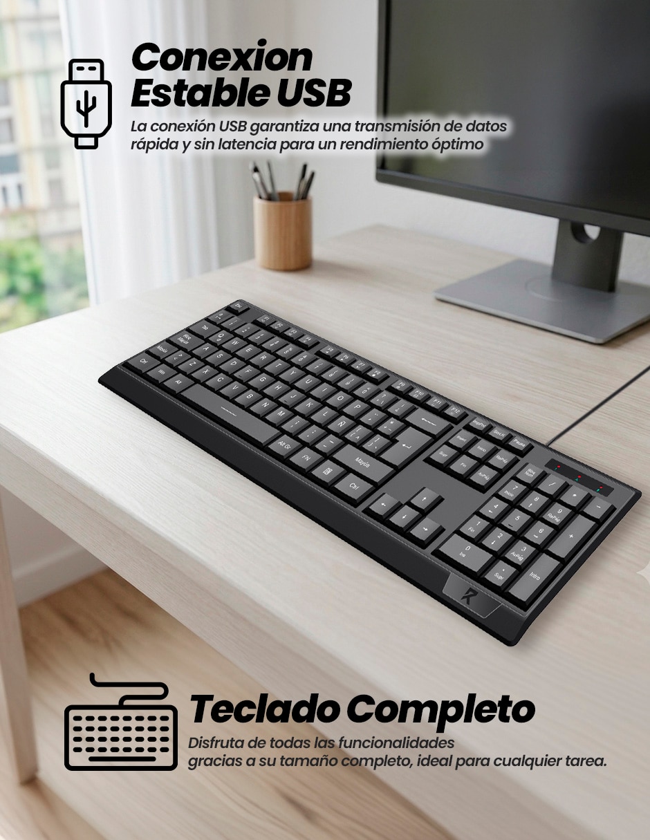 Teclado Inalámbrico BK-8345 4