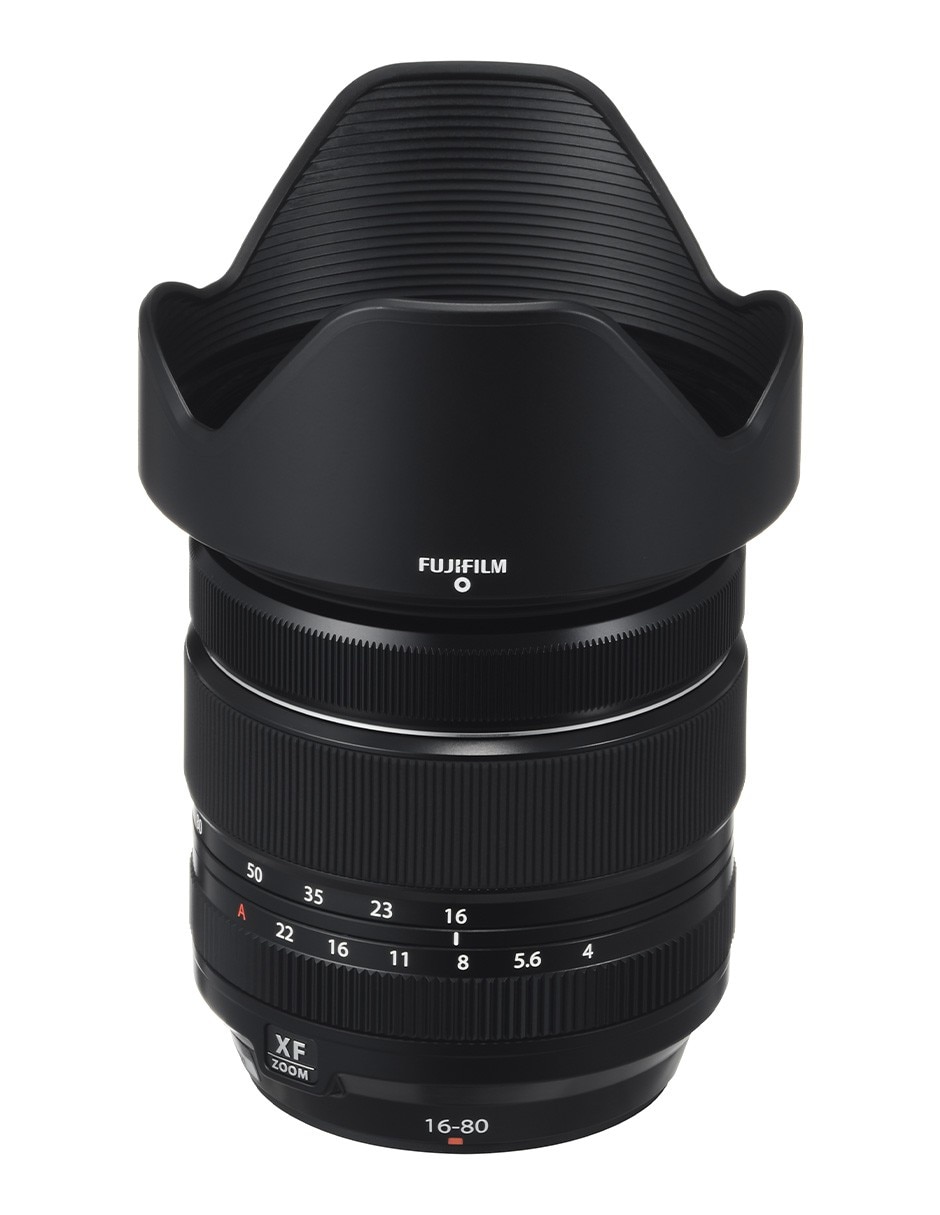 Lente 16 a 80 mm f / 22 3