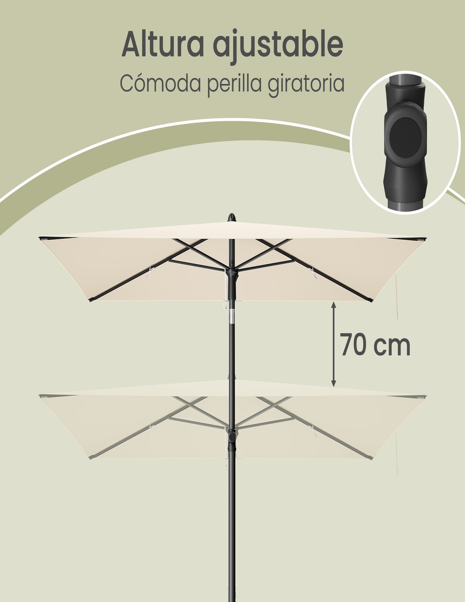 Sombrilla para jardín 5