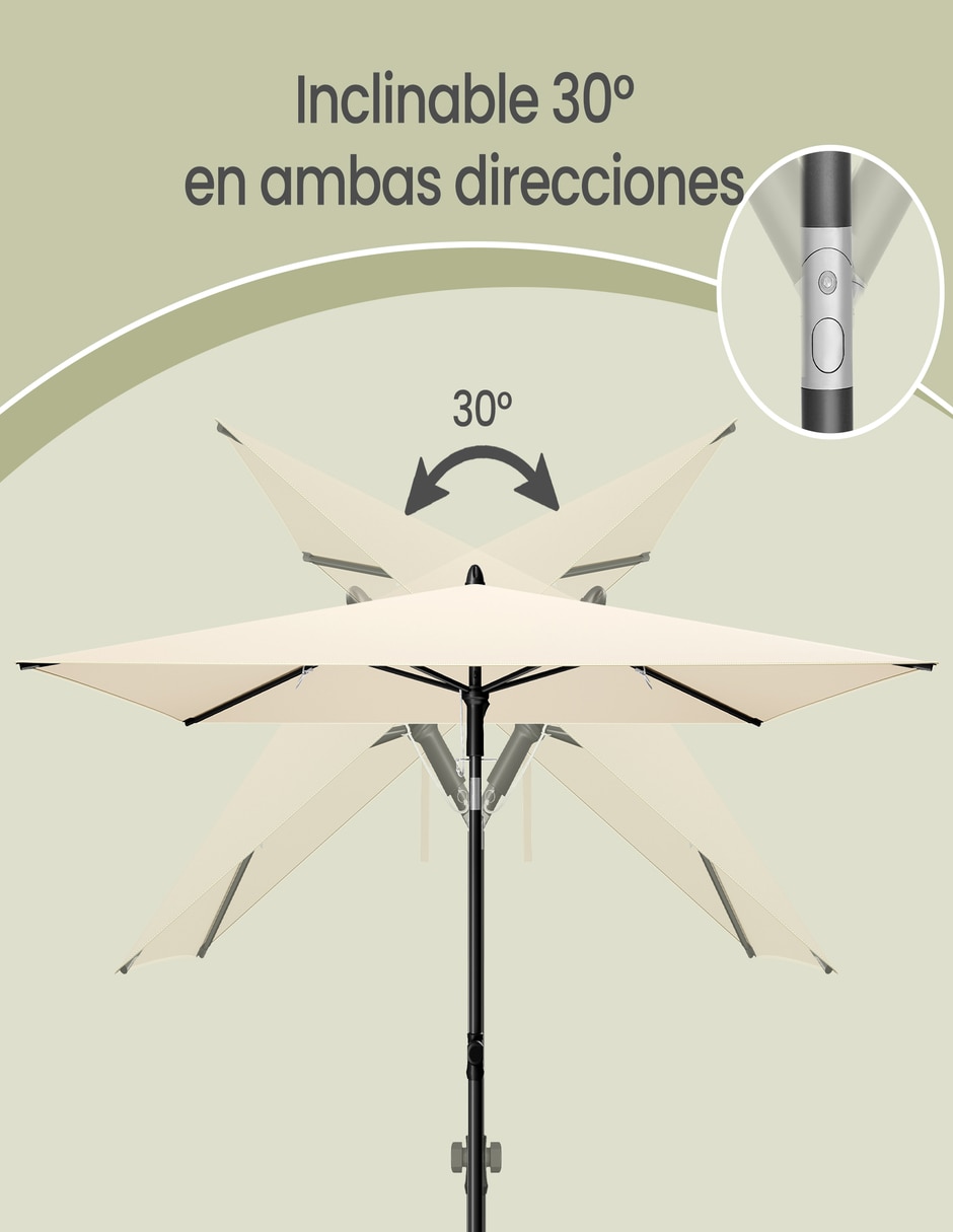 Sombrilla para jardín 3