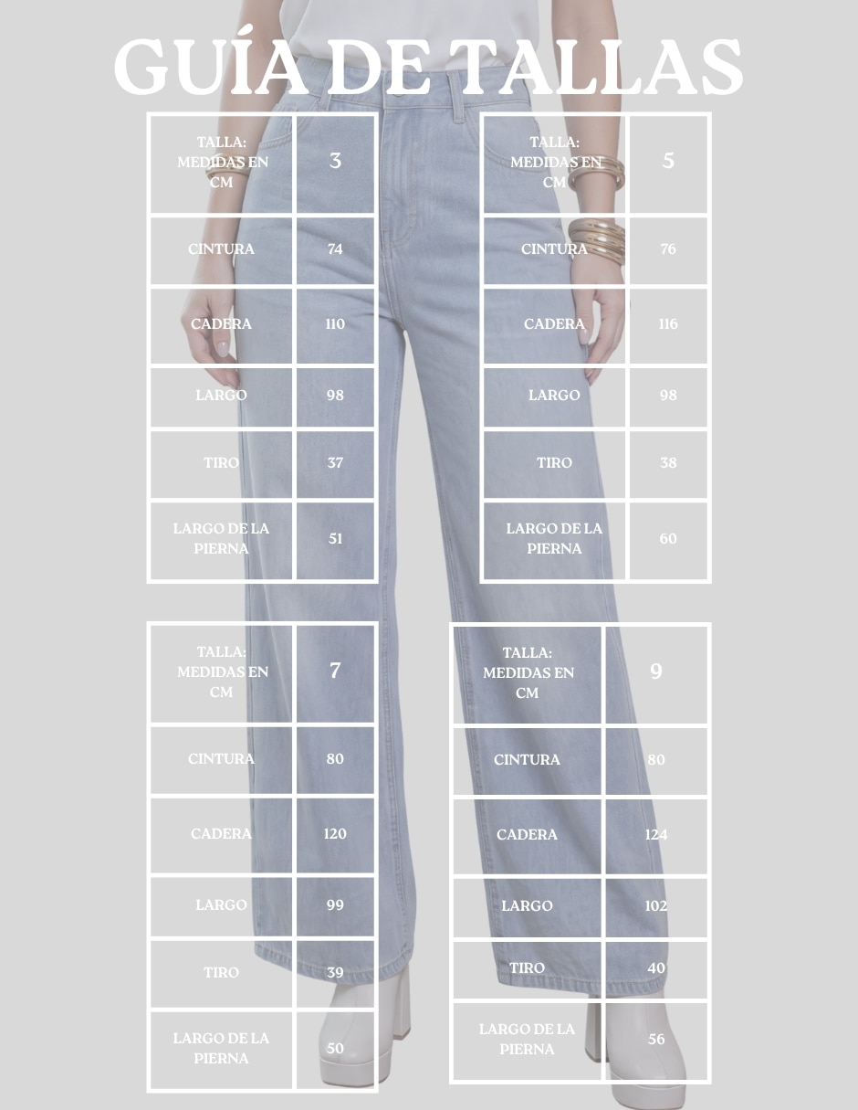 Pantalón Regular Jeans Barrel Leg para Mujer 3