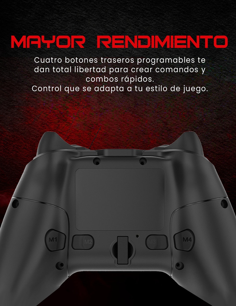 Control gamepad para celular compatible con PC, PS4, Nintendo Switch, Android, iOS. 6