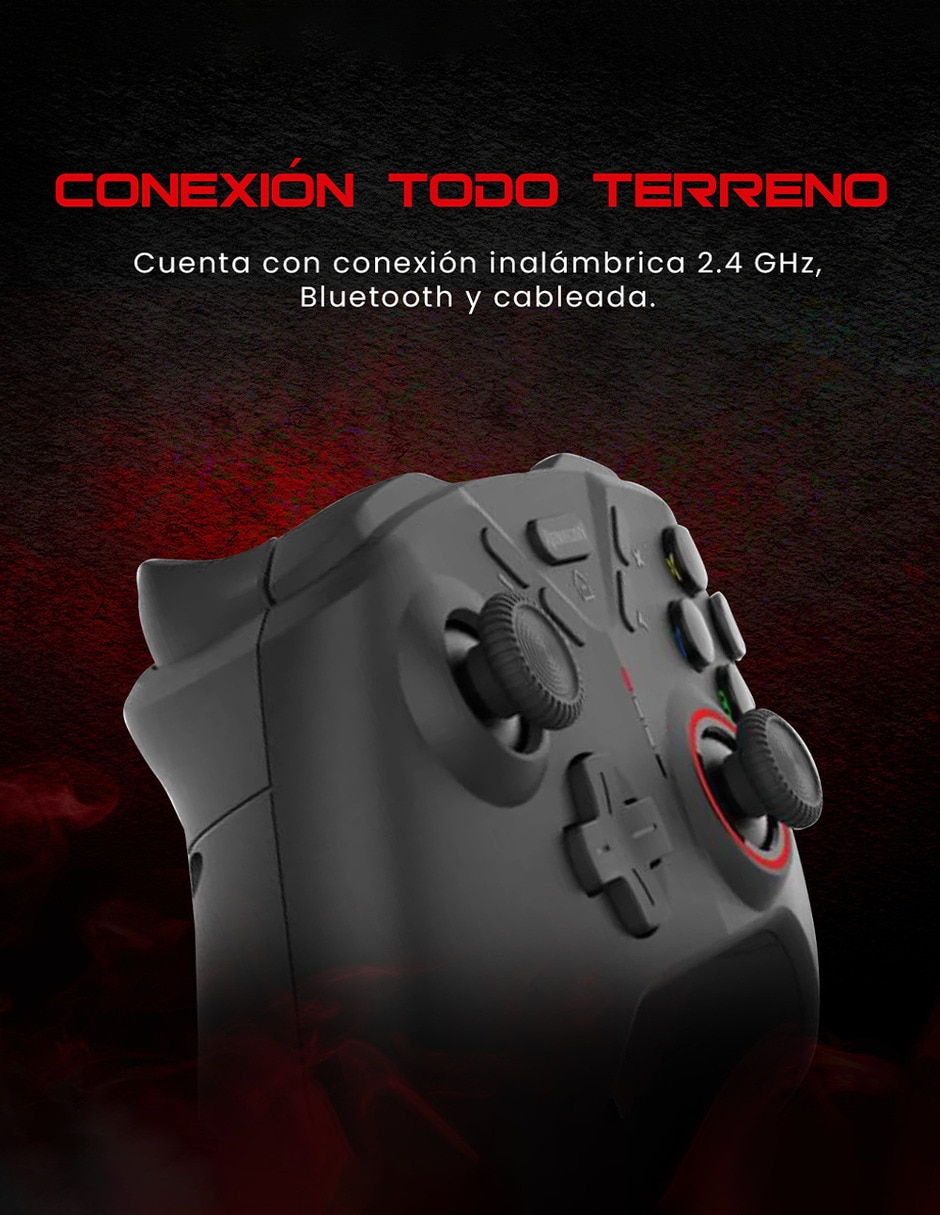 Control gamepad para celular compatible con PC, PS4, Nintendo Switch, Android, iOS. 7