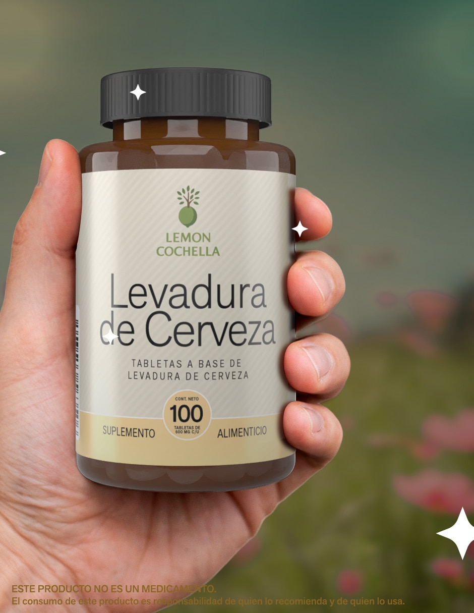 Levadura de Cerveza Nutrimental de 100 tabletas 4