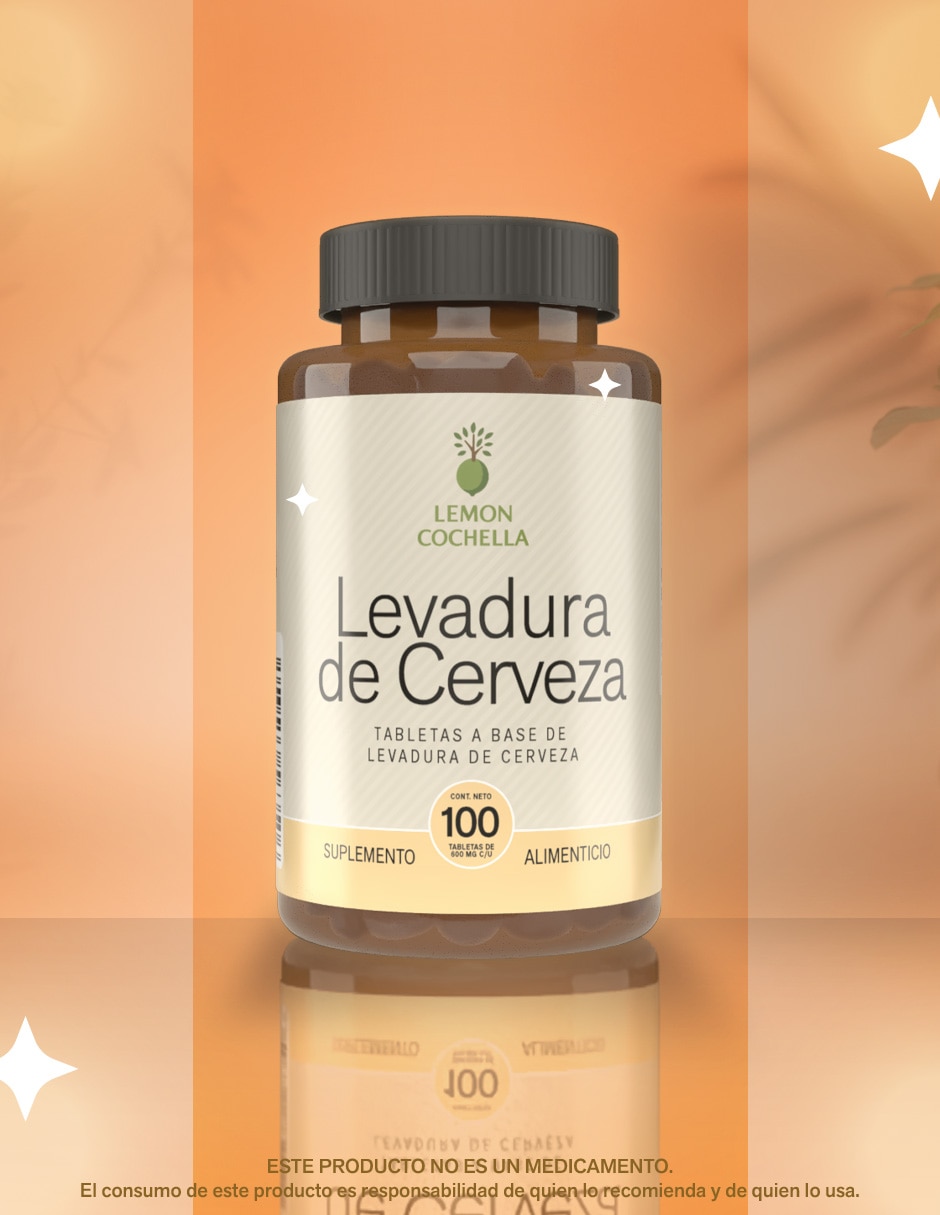 Levadura de Cerveza Nutrimental de 100 tabletas 3