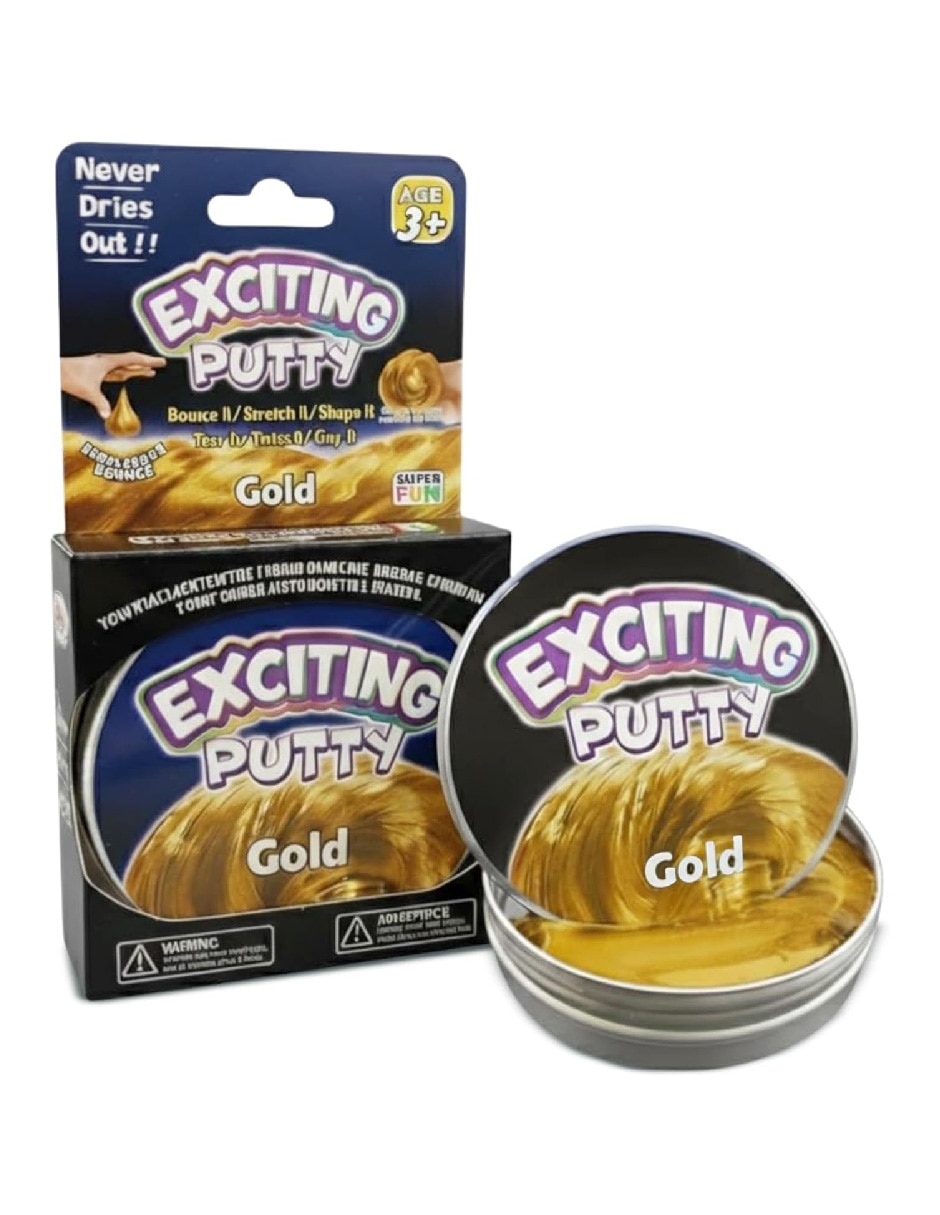 Juguete para masa y plastilinaExciting Putty 3