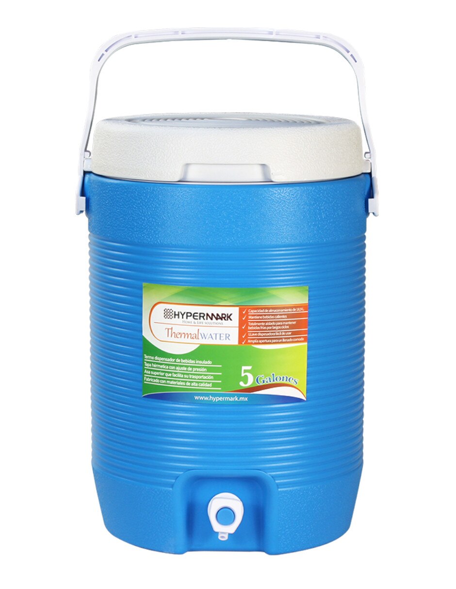 Termo hypermark con tapa a presión