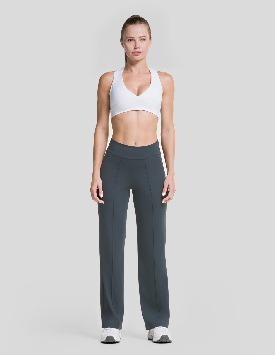 Pantalón relaxed wide leg para mujer 4