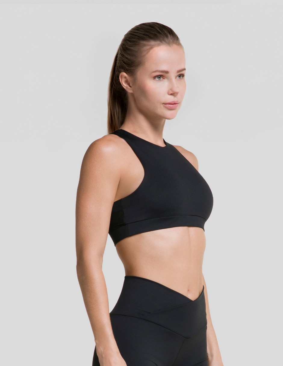 Top deportivo top mesh para correr mujer 4