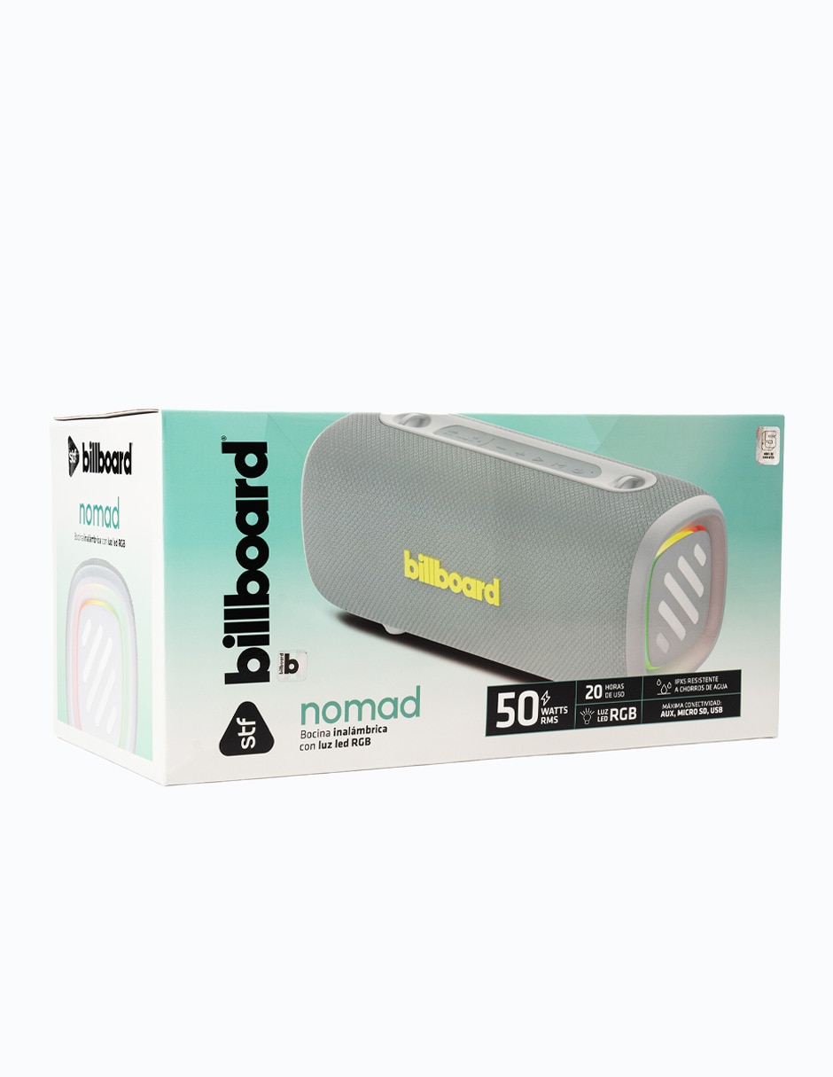 Bocina portátil nomad bluetooth 7