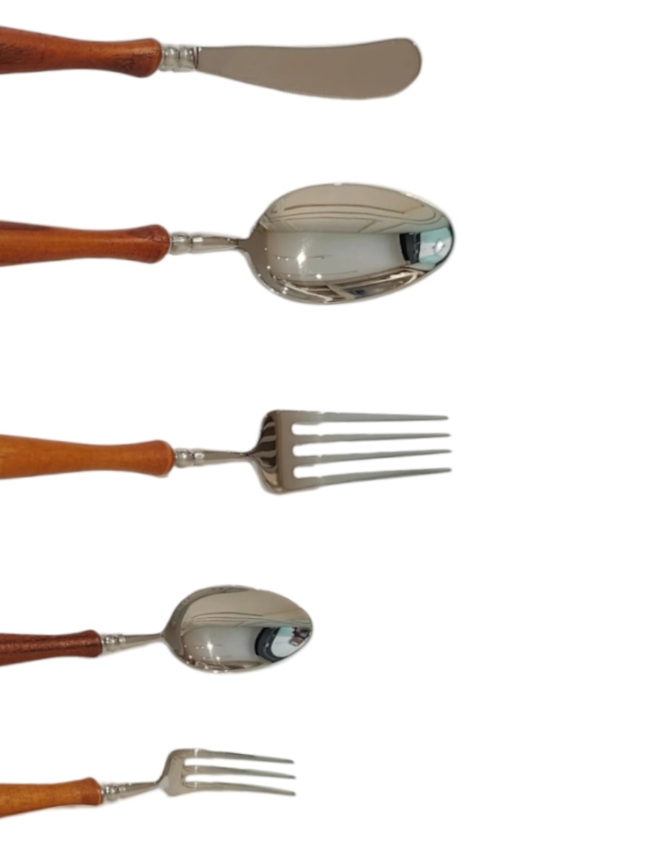 Set cubiertos Johann & Home de acero inoxidable 5 piezas