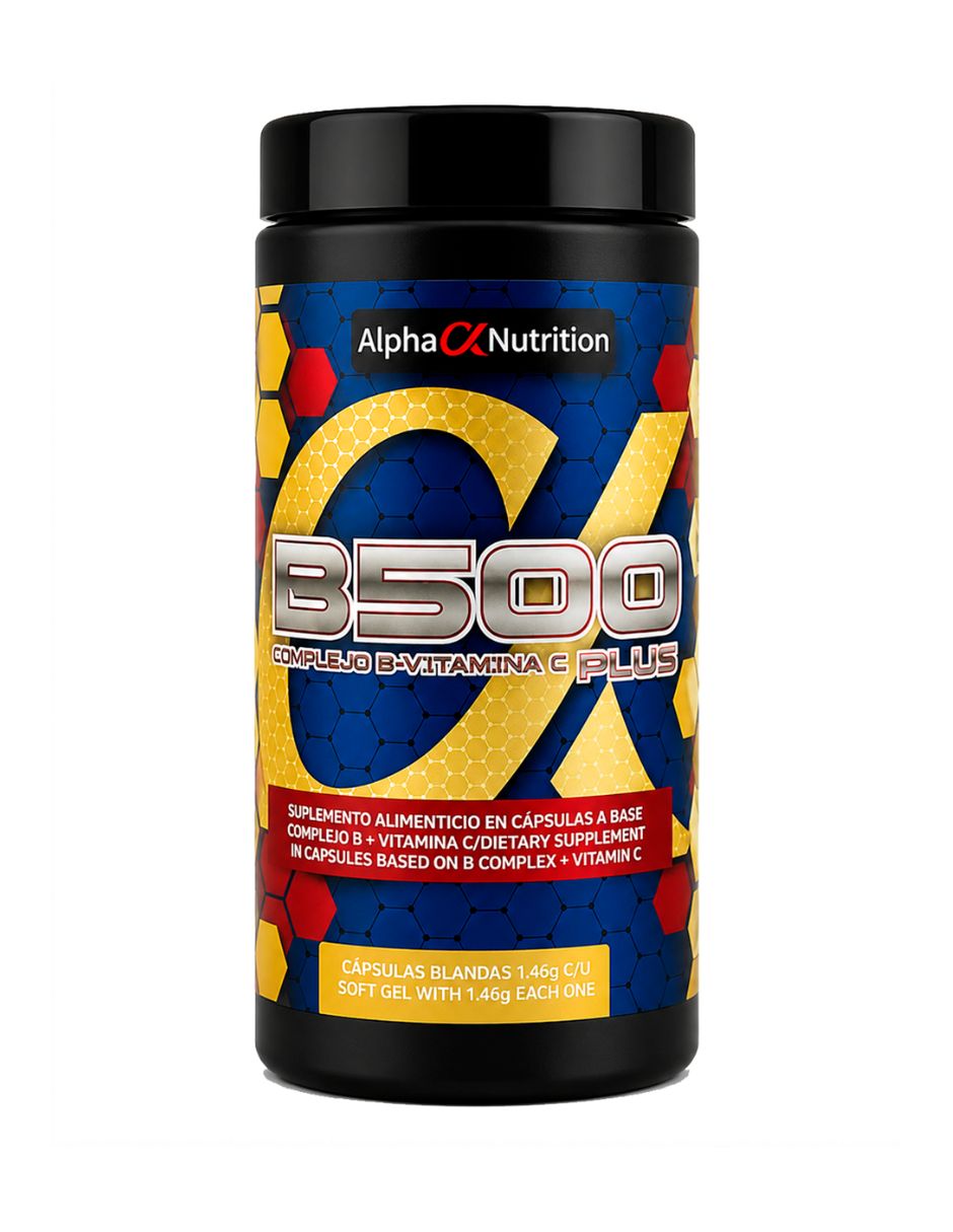 Complejo B con Vitamina C B500 Plus de 60 cápsulas 1