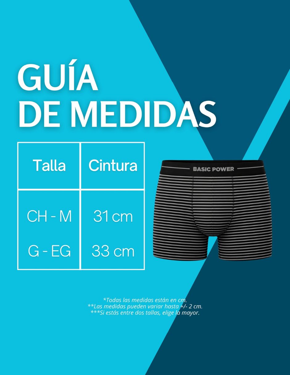 Bóxer brief de Poliéster para hombre 12 piezas (si aplica) 5