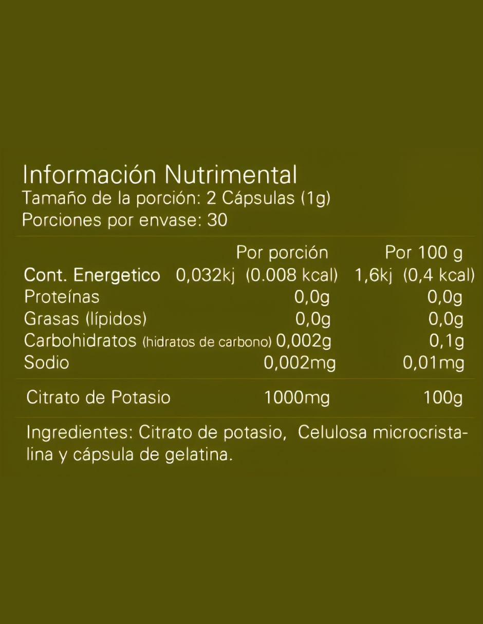 Citrato de Potasio 2