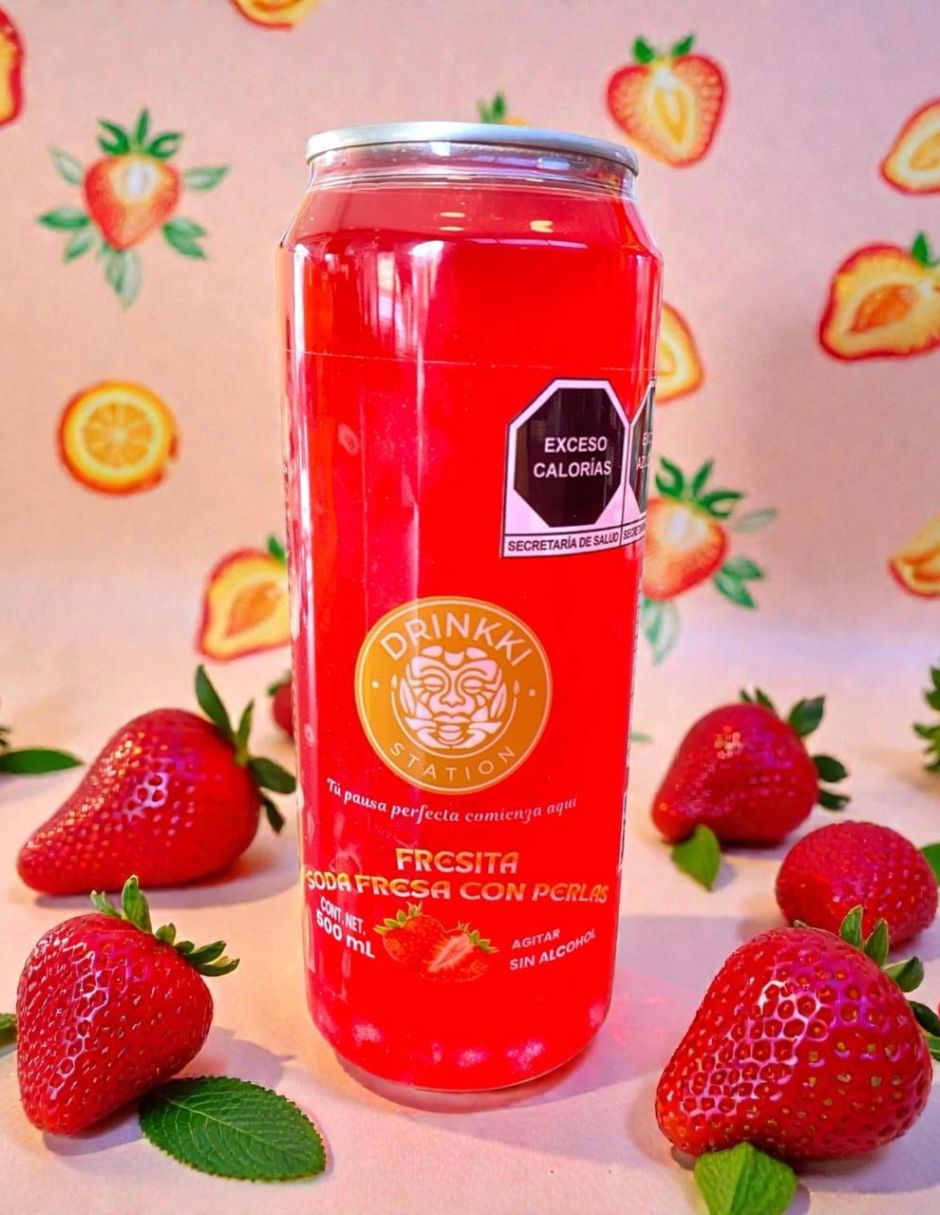 Soda Italiana Drinkki Station sabor fresa