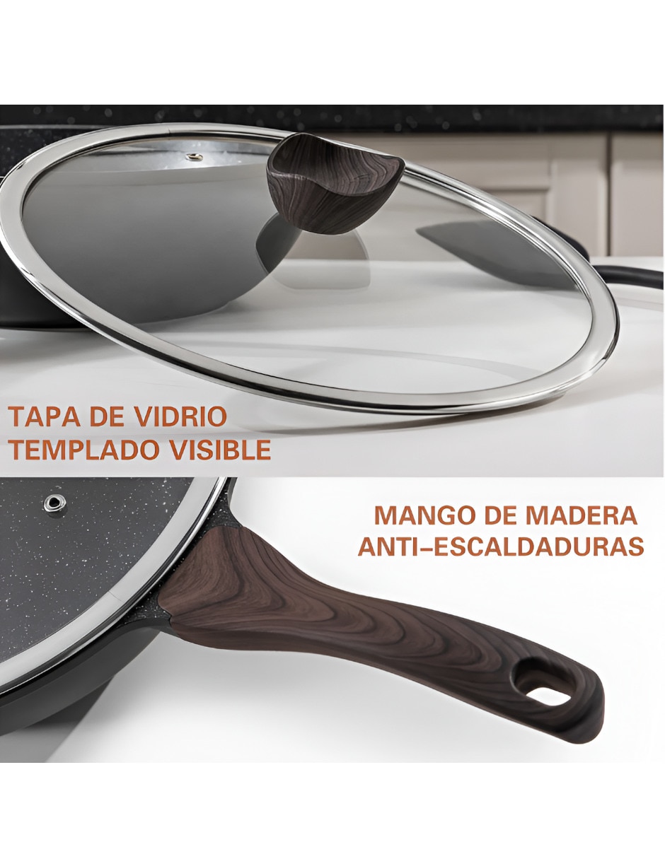 Sartén de aluminio 2