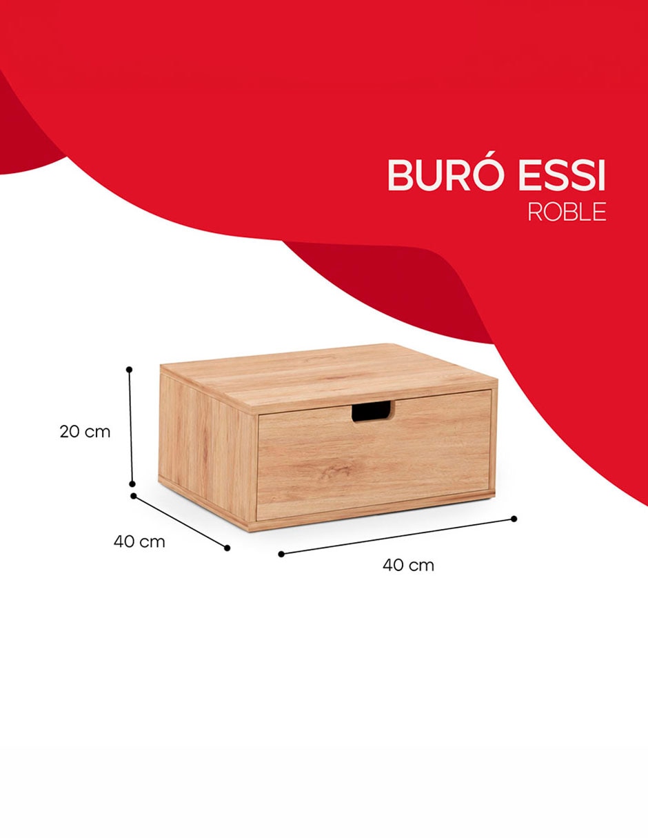 Set buró armable Atlas del Denscanso de MDF 6