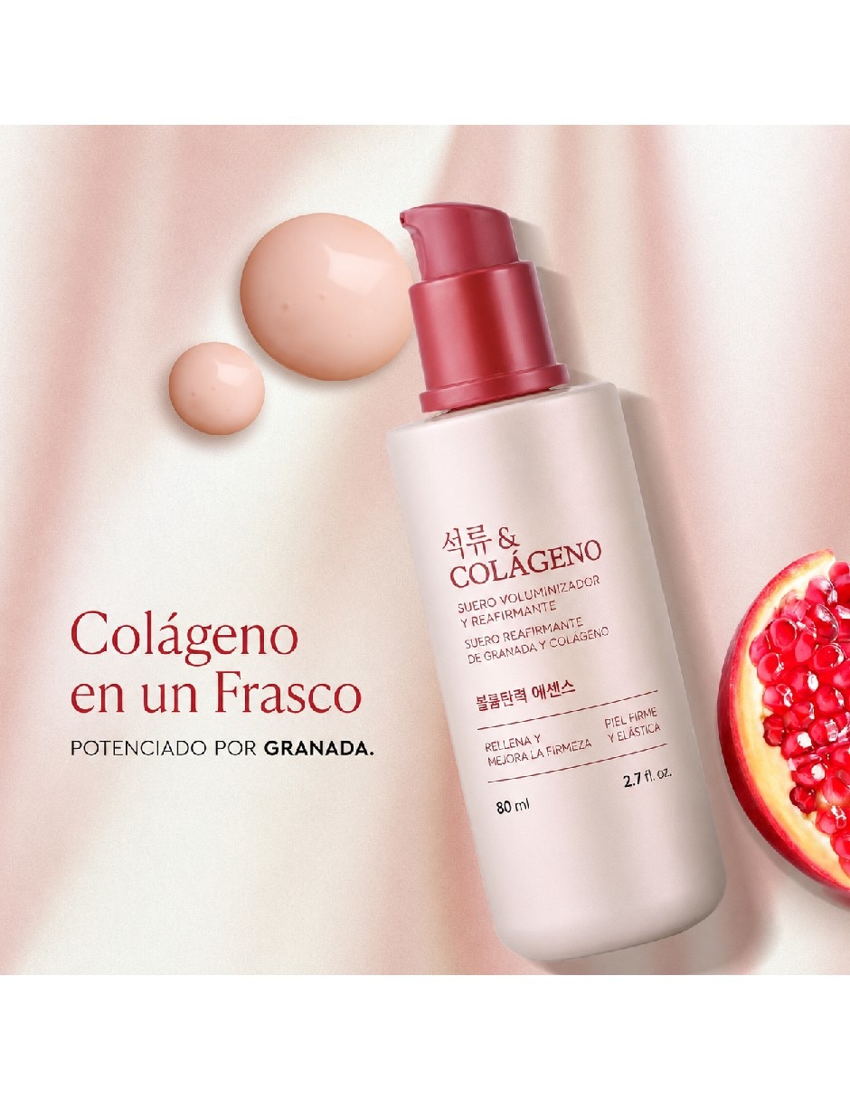Sérum reafirmante Facial de grana y colágeno marino 80 ml todo tipo de piel 4