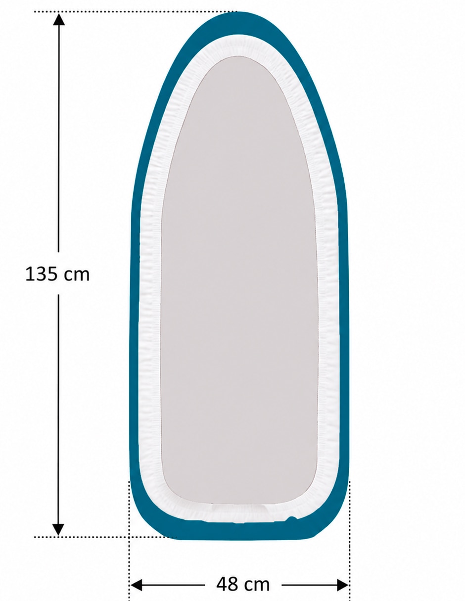 Cubierta para burro de planchar Set Jumbo 2 piezas de algodón 4